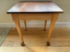 A table with cabriole legs